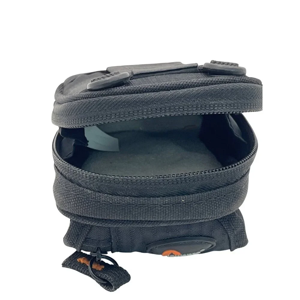 Lowepro Black Compact Camera Pouch W/ Zipper & Belt Loop Durable Travel Case 89i